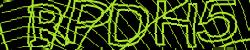 Darstellung des Captcha-Codes.