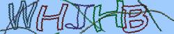 Darstellung des Captcha-Codes.