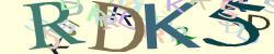 Darstellung des Captcha-Codes.