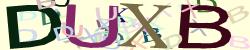 Darstellung des Captcha-Codes.