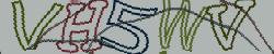 Darstellung des Captcha-Codes.