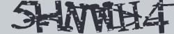 Darstellung des Captcha-Codes.