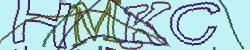 Darstellung des Captcha-Codes.