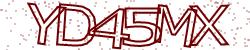 Darstellung des Captcha-Codes.