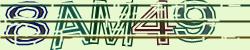 Darstellung des Captcha-Codes.