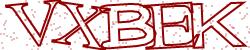 Darstellung des Captcha-Codes.