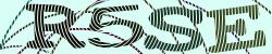 Darstellung des Captcha-Codes.