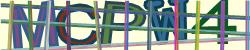 Darstellung des Captcha-Codes.