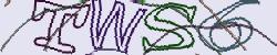 Darstellung des Captcha-Codes.