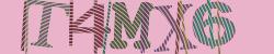 Darstellung des Captcha-Codes.