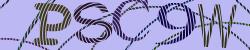 Darstellung des Captcha-Codes.