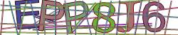 Darstellung des Captcha-Codes.