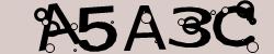 Darstellung des Captcha-Codes.