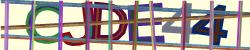 Darstellung des Captcha-Codes.