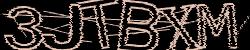 Darstellung des Captcha-Codes.