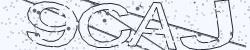 Darstellung des Captcha-Codes.