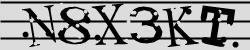 Darstellung des Captcha-Codes.