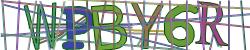 Darstellung des Captcha-Codes.
