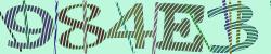 Darstellung des Captcha-Codes.