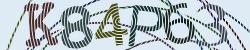 Darstellung des Captcha-Codes.