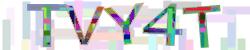 Darstellung des Captcha-Codes.