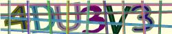 Darstellung des Captcha-Codes.