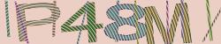 Darstellung des Captcha-Codes.