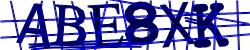 Darstellung des Captcha-Codes.