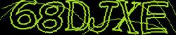 Darstellung des Captcha-Codes.