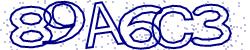 Darstellung des Captcha-Codes.