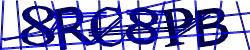 Darstellung des Captcha-Codes.