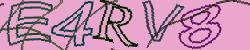 Darstellung des Captcha-Codes.