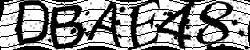 Darstellung des Captcha-Codes.
