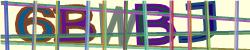 Darstellung des Captcha-Codes.