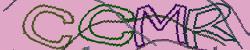 Darstellung des Captcha-Codes.