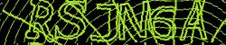 Darstellung des Captcha-Codes.
