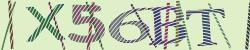 Darstellung des Captcha-Codes.