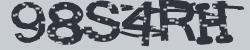 Darstellung des Captcha-Codes.