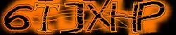 Darstellung des Captcha-Codes.