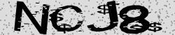 Darstellung des Captcha-Codes.