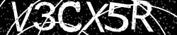 Darstellung des Captcha-Codes.