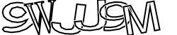 Darstellung des Captcha-Codes.
