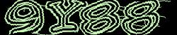 Darstellung des Captcha-Codes.