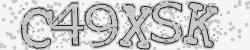 Darstellung des Captcha-Codes.