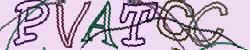 Darstellung des Captcha-Codes.