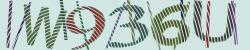Darstellung des Captcha-Codes.