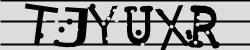 Darstellung des Captcha-Codes.
