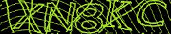 Darstellung des Captcha-Codes.
