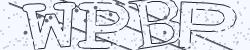Darstellung des Captcha-Codes.