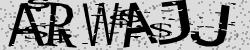 Darstellung des Captcha-Codes.